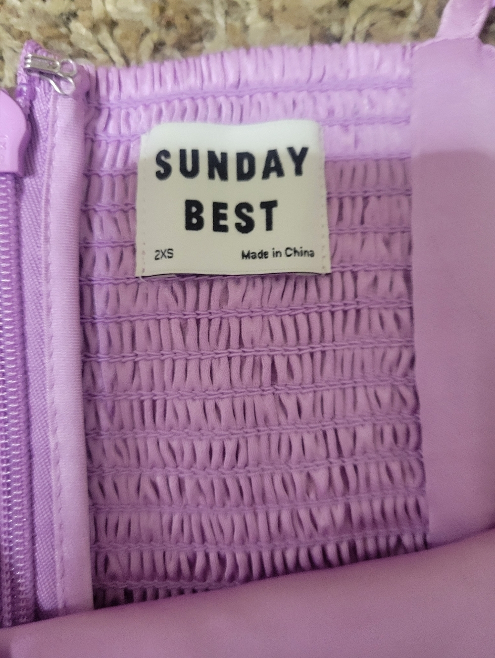Aritzia Sunday Best purple dress Size XXS - Picture 2 of 3